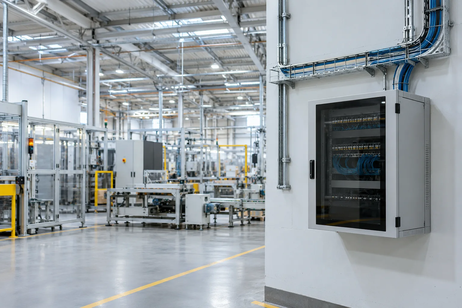 Completed technology infrastructure at the manufacturing facility at the manufacturing facility in Sudair Industrial City