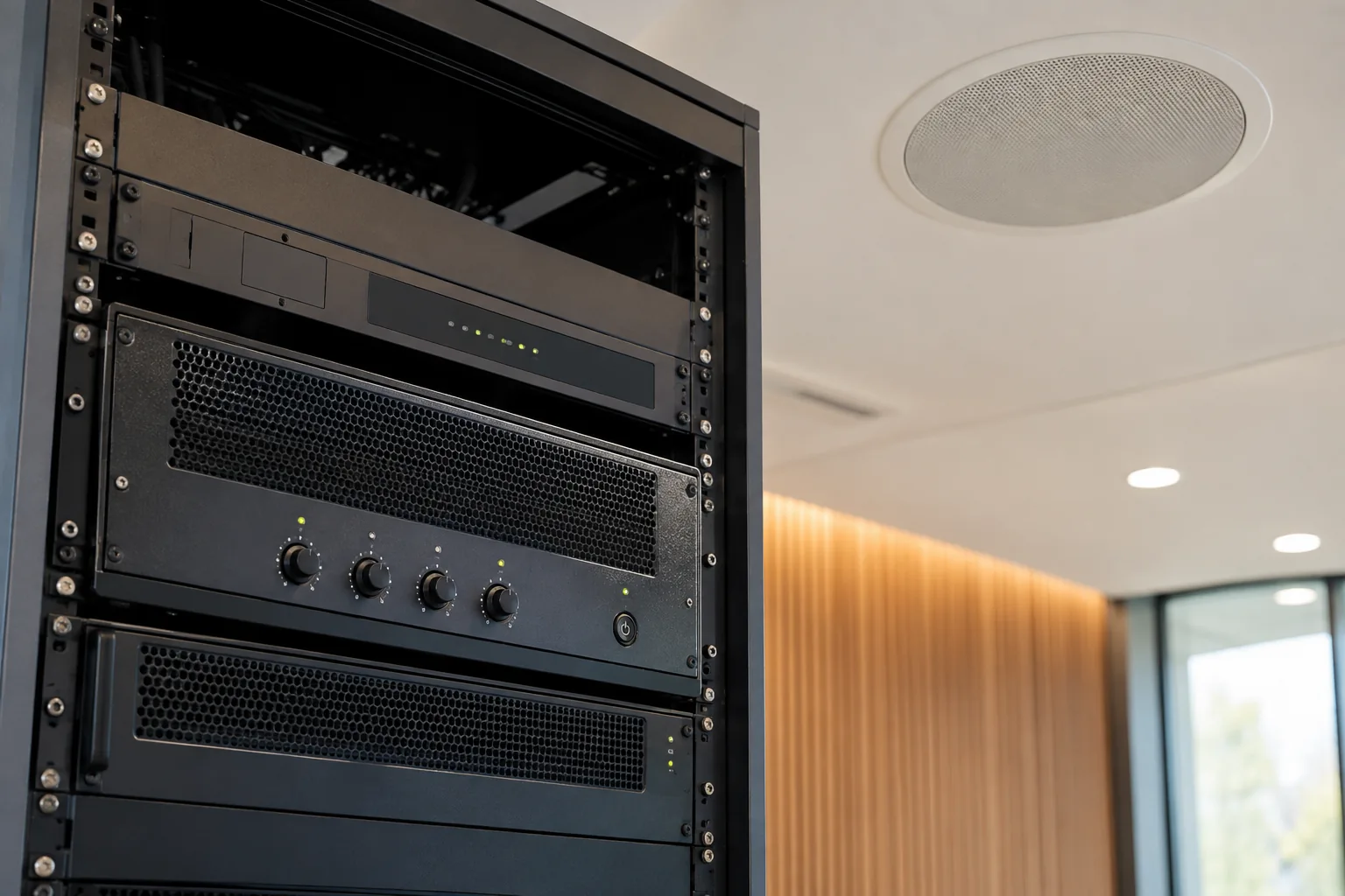 Honeywell public-address equipment installed at the Sudair manufacturing facility